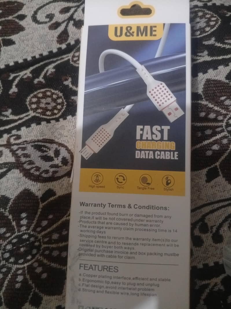 data cable 3.1 A 1