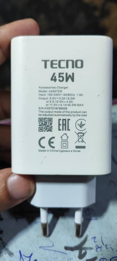 Infinix Tecno original 33watt 45watt 70 watt charger available ble 100