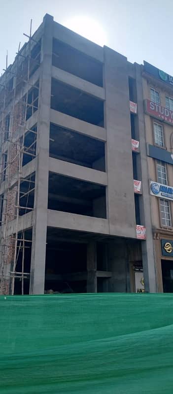 FACING PARKING MAIN BACK 8 MARLA COMMERCIAL PLOT PHASE 9 TOWN CCA1