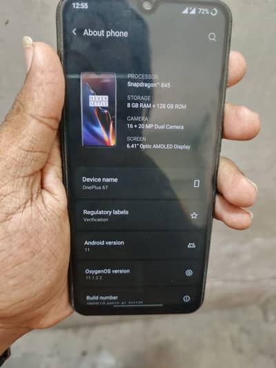 One Plus 6T all ok o original mobile 8 128