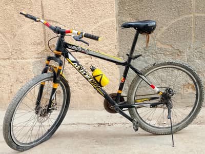 yellow bicycle