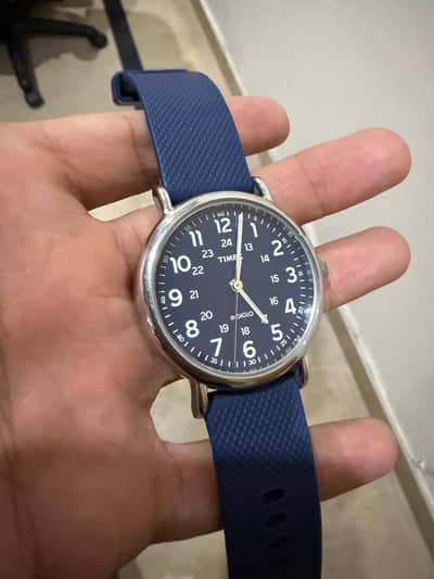 Timex Weekender Indiglo 40mm