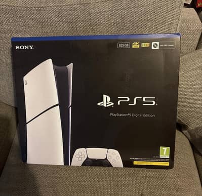 PS5 Slim Digital Edition 825GB – Like New | UK Imported |