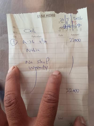 zte nubia a36 open box
