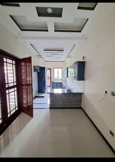 3 bed dd portion for rent in central information society saadi town near safora