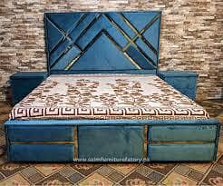 dabel bed or 2 side tabel mukamal posish