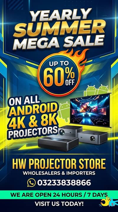 Full Hd 4k Android multimedia smart projector,Led projector