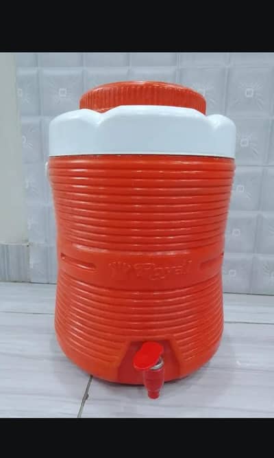 Orange Commercial Water Cooler – Ideal for Shops & Businesses