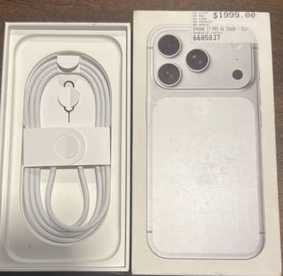 Iphone 17 pro silver non pta