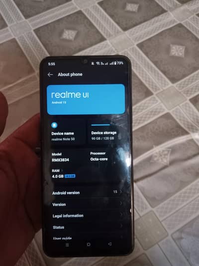 realme note 50 4+4/128