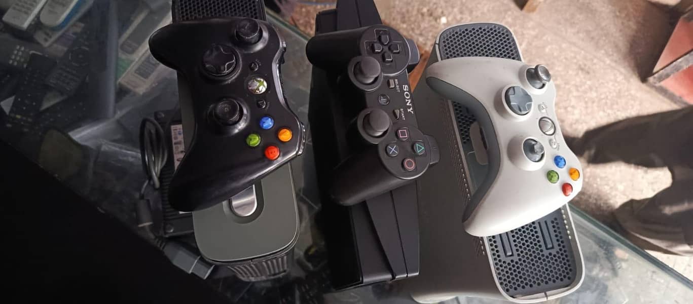 Xbox 360 and ps3 1 each 27500 0