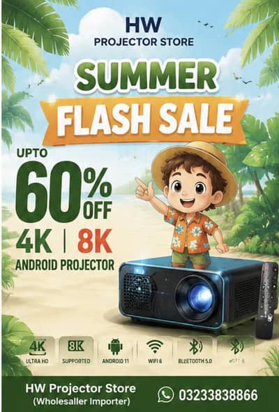 ANDROID PROJECTOR , HD PROJECTOR , LED PROJECTOR MULTIMEDIA PROJECTOR.