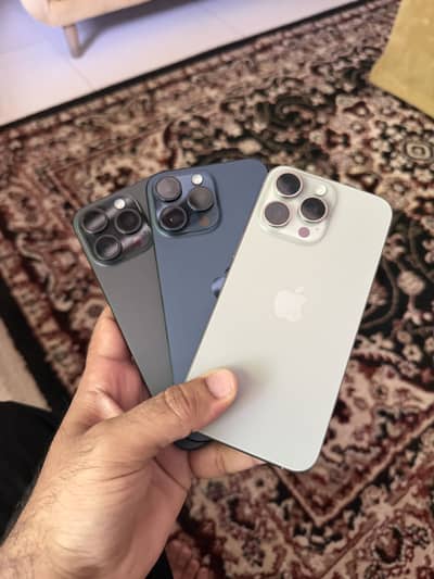 15 pro max 256gb 512gb pta approved