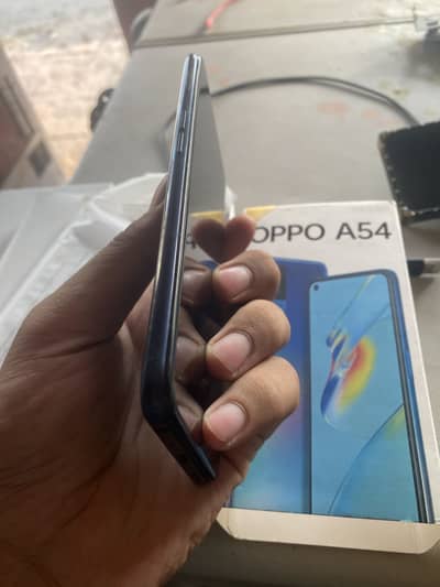 OPPO A54 with box and charger