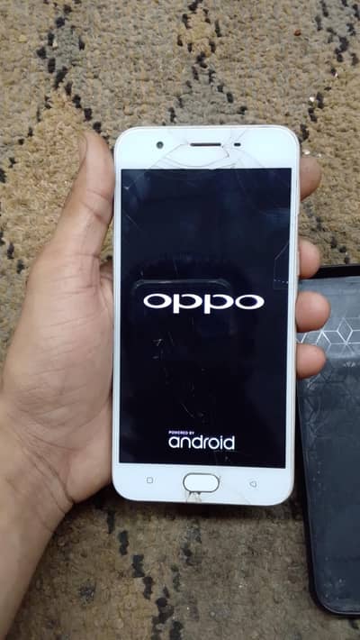 oppo a57 pta official approved glass creak