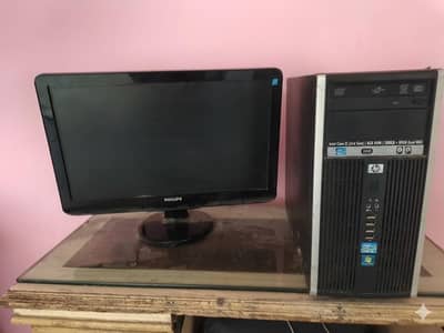 Core i5 2nd Gen Setup- 8GB RAM  Dual HDD 22" Philips Touch Button LCD