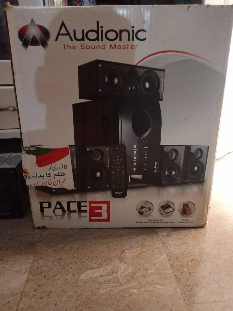 Audionic 3pace Bluetooth speakers 5