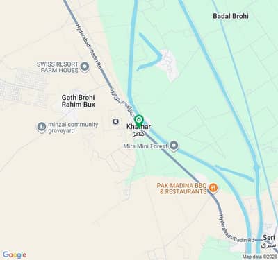 Write Land Available For Sale On Main Tando M. Khan Road, Near Kahter Sher