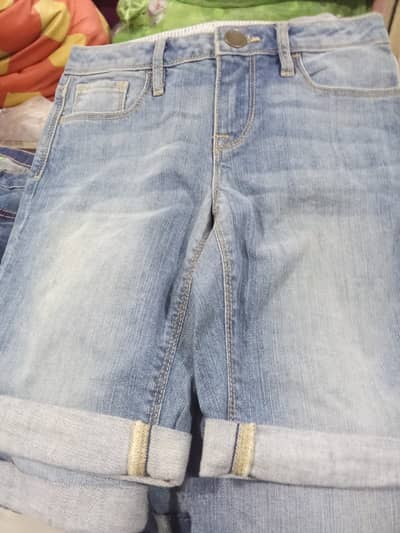 Denim shorts and jacket