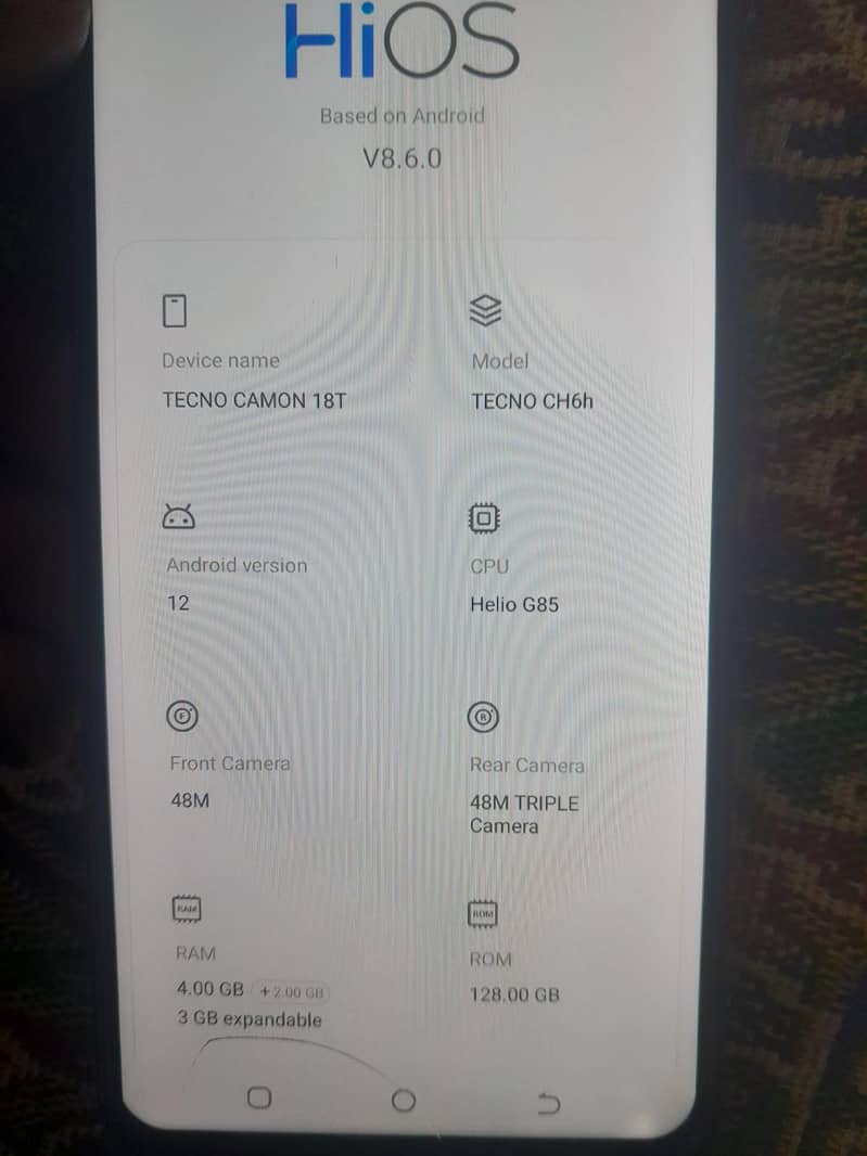 Tecno CAMON 18T 3