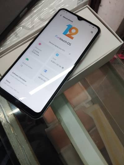 Vivo Y21 with box pta official aproved
