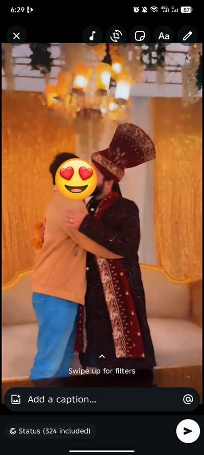 Mens sherwani for barat for sale condition 10/10