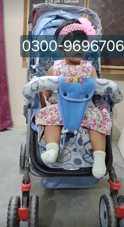 blue pram for sale