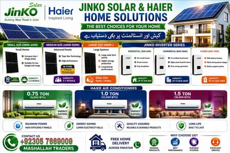 A. C, Solar and Inverters Available