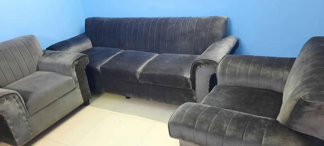 Grey 5 seater sofa