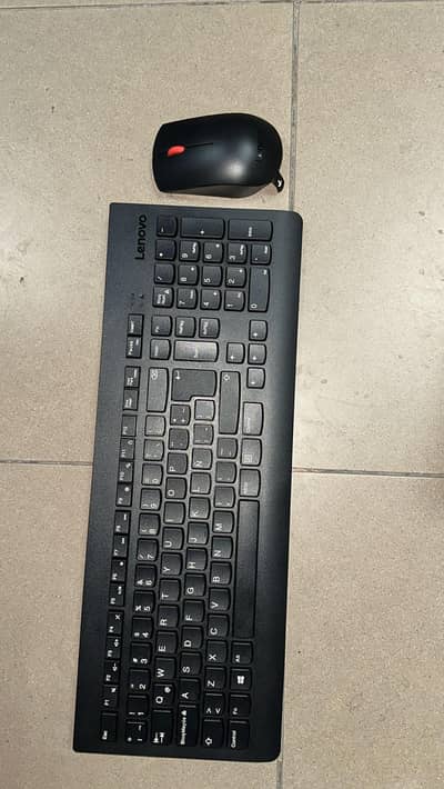 Lenovo wireless keyboard & mouse pair