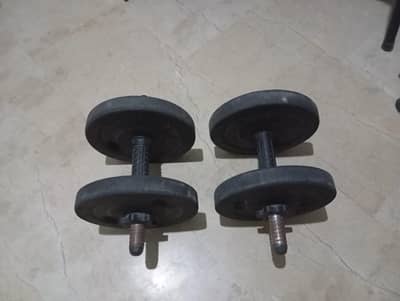 Used Dumbbells in Genuine condition 10/10 no fault