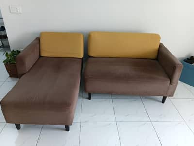 Interwood L shaped sofa