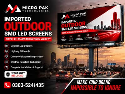 LED Advertising Screens | SMD Video Wall Available