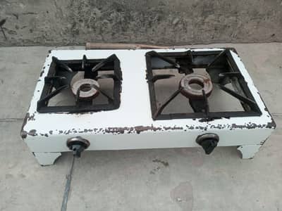 heavy stove kafi wazni hai condition in pic