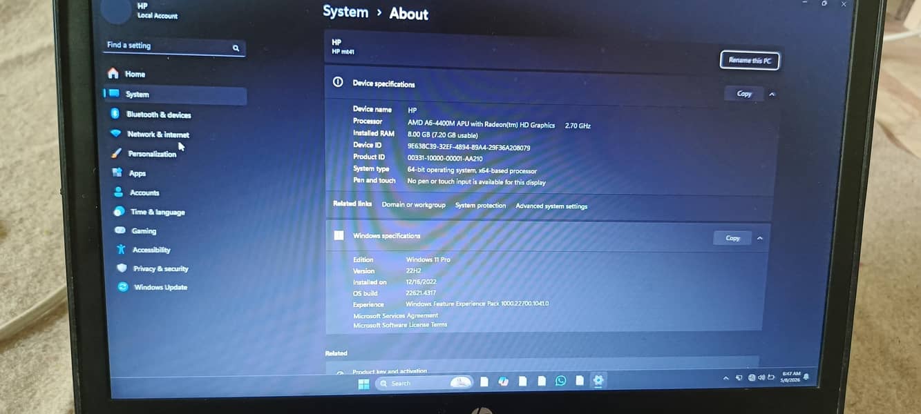 hp. pro book 3