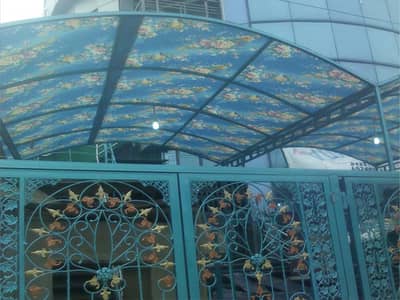 Fiberglass works / sheets and sheds / parking sheds