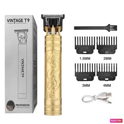 Vintage T9 Rechargeable Hair Trimmer