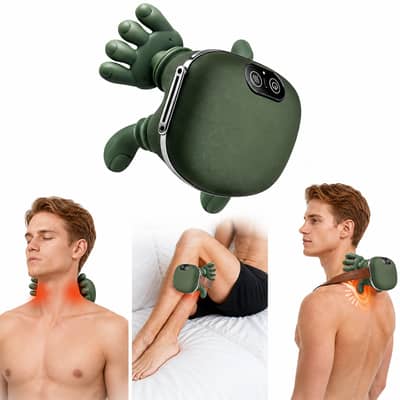 4D Human Hand Heated Neck & Shoulder Massager I Order Now