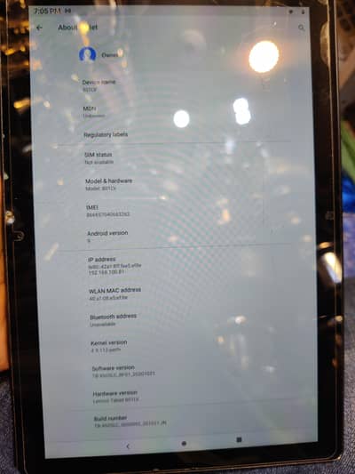Lenovo tab