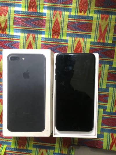 Apple iPhone 7 Plus PTA approved 128 gb with box