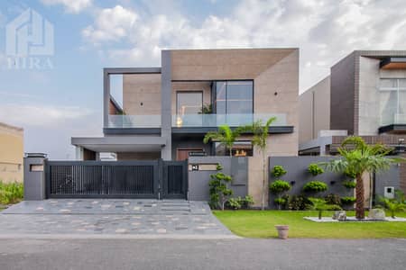 One Kanal Brand New Luxury Ultra-Modern Design Most Beautiful Bungalow For Rent At Hot Location Of Dha Lahore Near To Park &Amp; Commercial Market