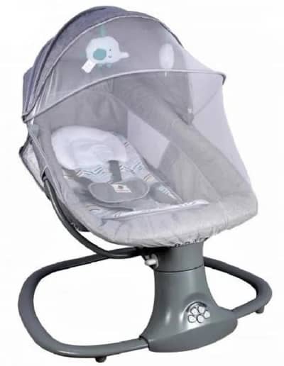 Mastela 3-in-1 Deluxe Baby Bassinet Swing with Mosquito Net & Remote