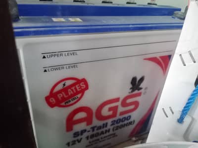 (4) AGS SP-Tall 2000 (12V, 180Ah) tubular battery