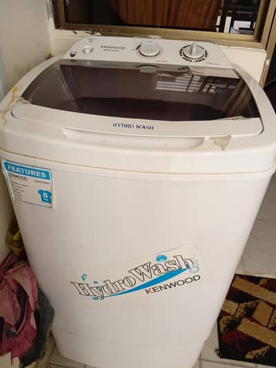 kenwood washing machine no fault,no defect(03353815850)