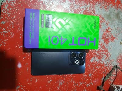 Infinix Hot 40i complete box lush