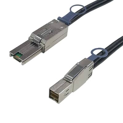 External Mini-SAS (SFF-8088) to HD Mini-SAS (SFF-8644) 6G Cable - 28A