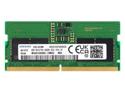 Samsung 8GB DDr5 5600MHz laptop ram like new pulled from my hp victus