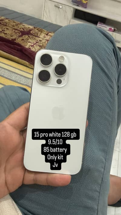 Iphone 15 pro 128 gb JV