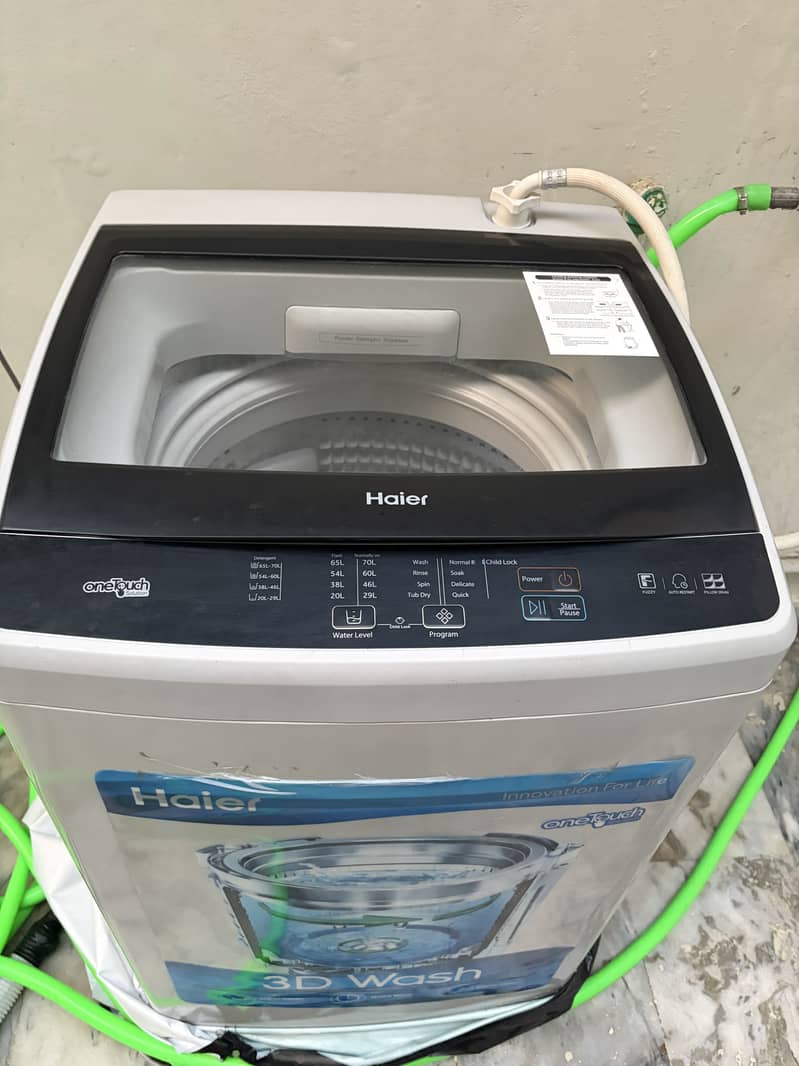 Fully Automatic Haier Washing Machine 7