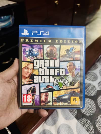 GTA 5 Ps4 Game Premium Edition Brand New